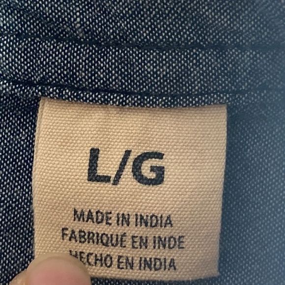 Red Head Shirt Mens Large Red White Blue Casual Short Sleeve American Flag - Picture 4 of 12